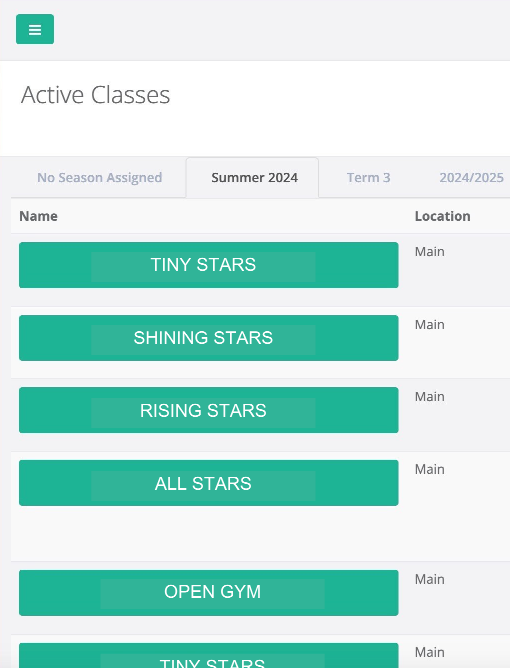 Gymnastics Class Manager-1-1